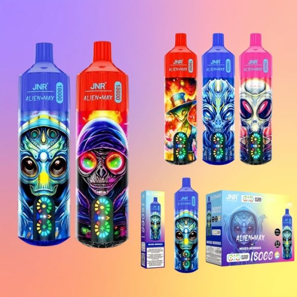 JNR Alien Max 18000 Puffs - JNR Vape JNR Alien Max 18000 Puffs - JNR Vape