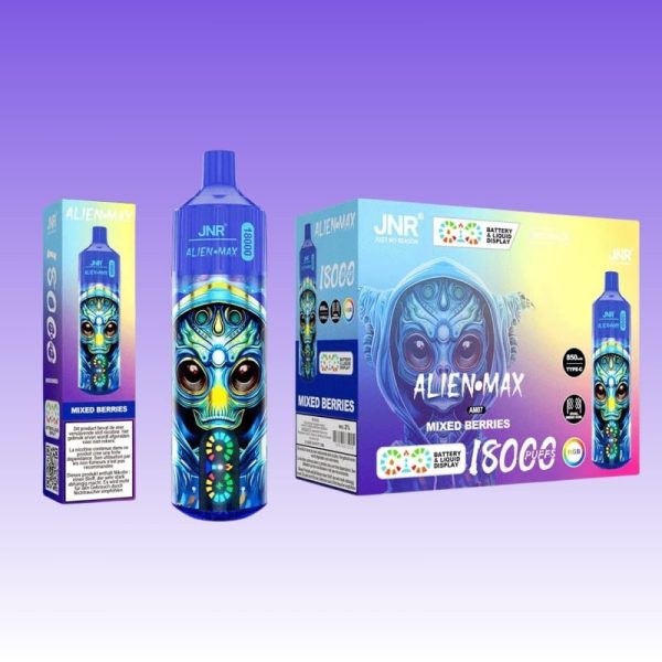 JNR Alien Max 18000 Puffs - JNR Vape JNR Alien Max 18000 Puffs - JNR Vape