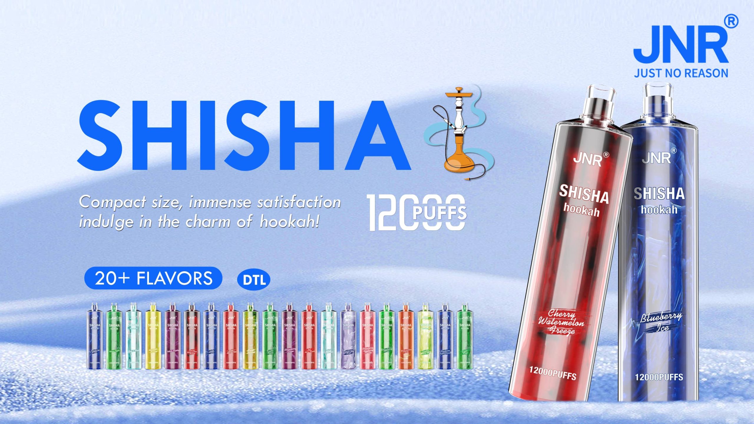 JNR Shisha 12000 Puffs - JNR Vape Flavor list of JNR Shisha 12000 Puffs - JNR Vape