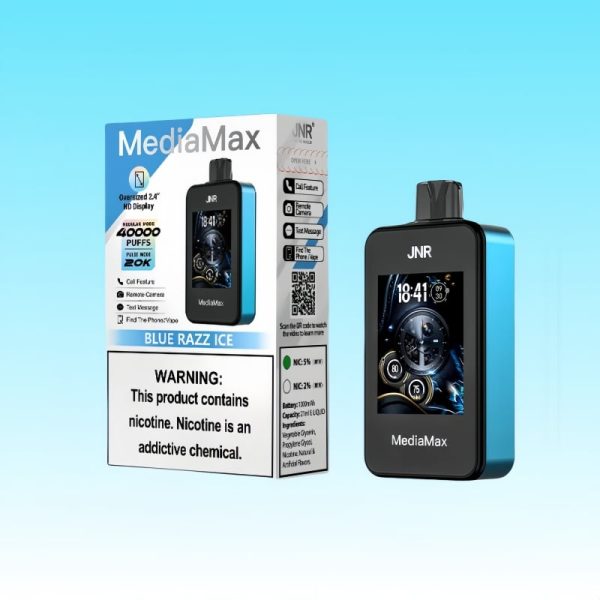 JNR Mediamax 40000 Puffs - JNR Vape JNR Mediamax 40000 Puffs - JNR Vape