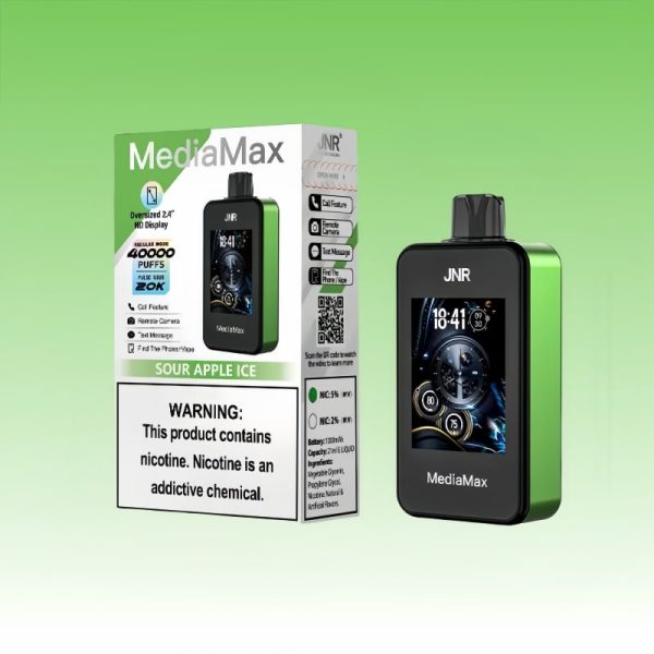 JNR Mediamax 40000 Puffs - JNR Vape JNR Mediamax 40000 Puffs - JNR Vape