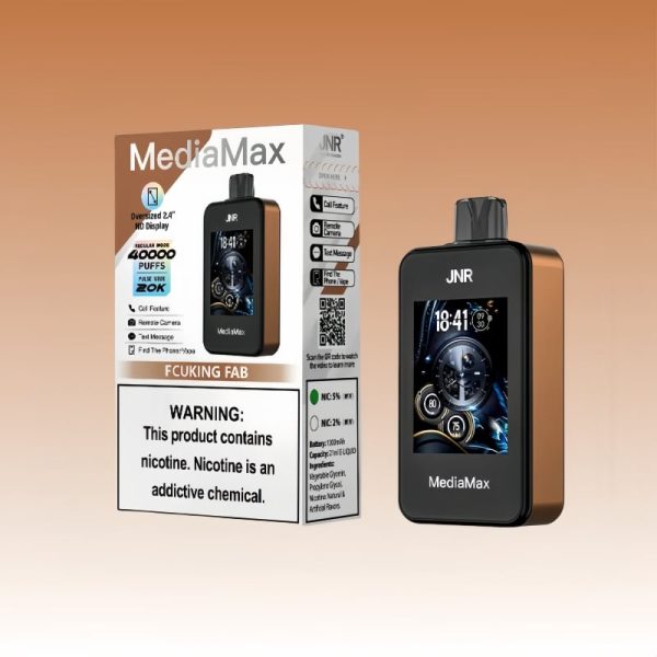 JNR Mediamax 40000 Puffs - JNR Vape JNR Mediamax 40000 Puffs - JNR Vape