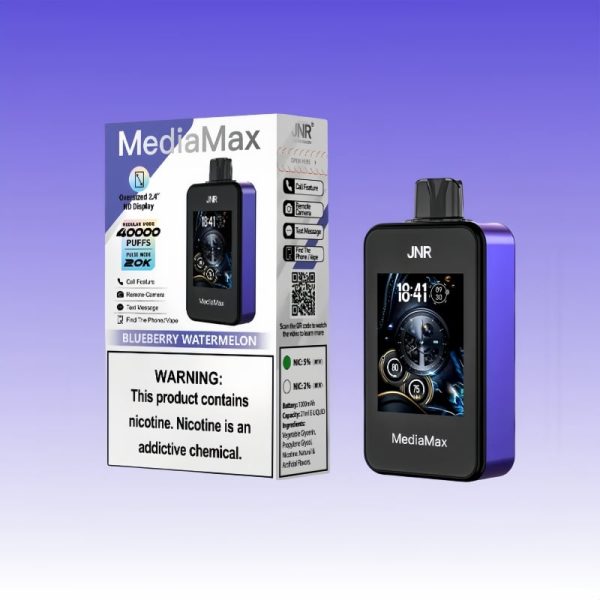 JNR Mediamax 40000 Puffs - JNR Vape JNR Mediamax 40000 Puffs - JNR Vape