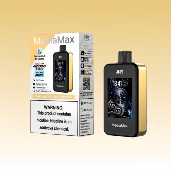 JNR Mediamax 40000 Puffs - JNR Vape JNR Mediamax 40000 Puffs - JNR Vape