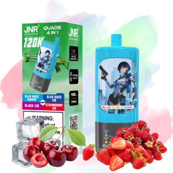 JNR Quads 4in1 120k Puffs - JNR Vape JNR Quads 4in1 120k Puffs - JNR Vape