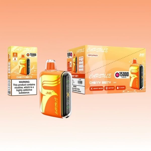 JNR Capsule 15000 Puffs - JNR Vape JNR Capsule 15000 Puffs - JNR Vape